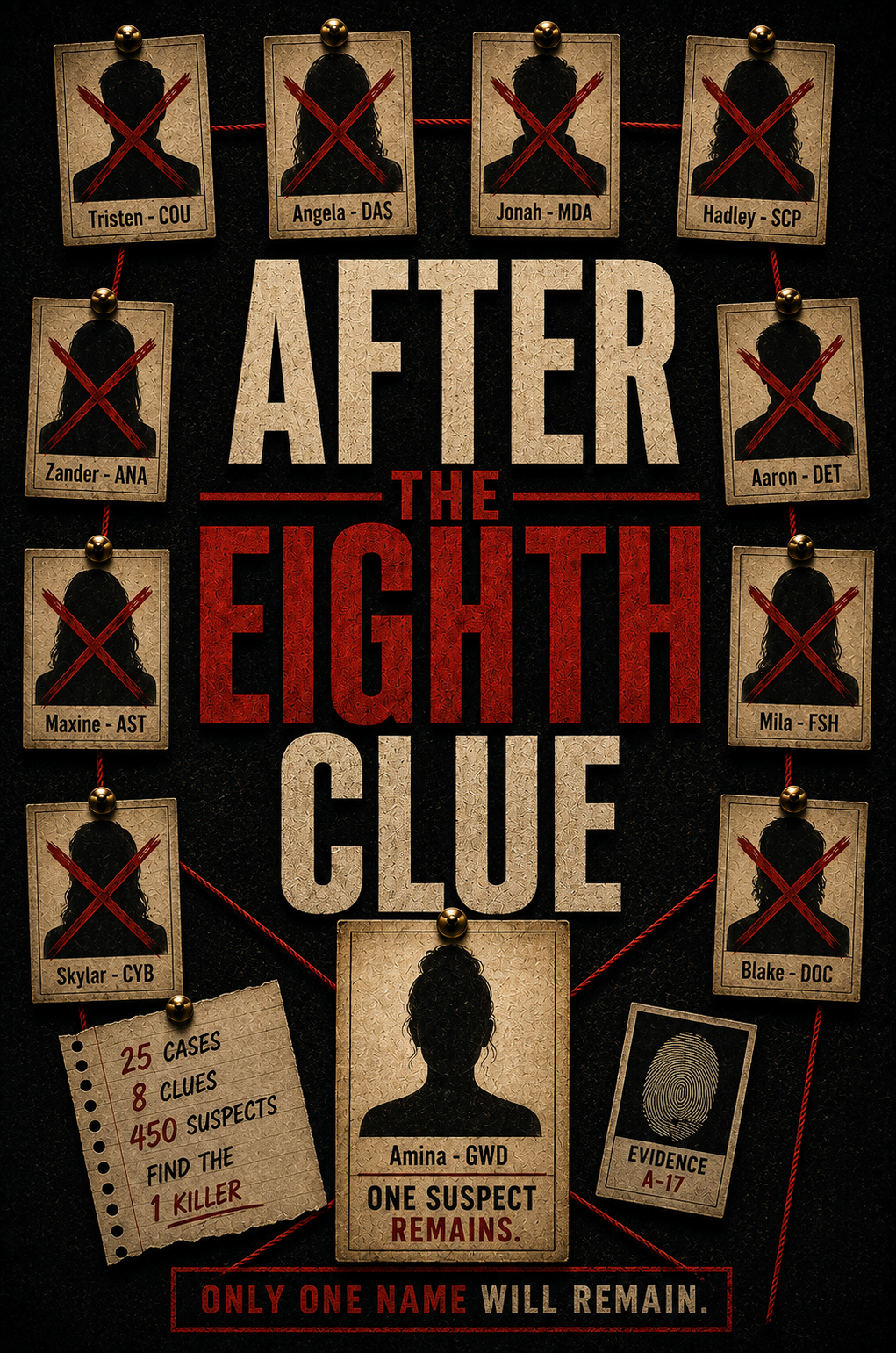 After the Eighth Clue logic puzzle book cover